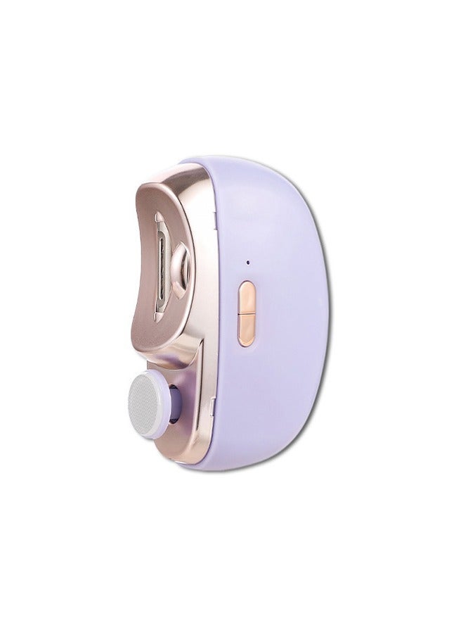 Rechargeable Nail Trimmer Electric Automatic Nail Clipper With Lighting Electric Polishing Nail Clipper（85*68MM） - Image 1