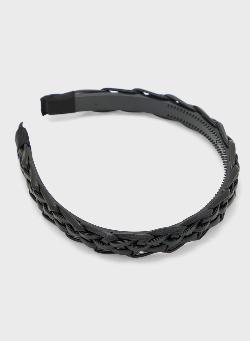 Ginger Weave Detail Headband  - Image 1