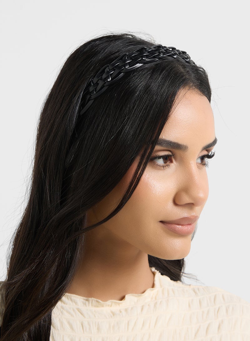 Ginger Weave Detail Headband  - Image 4