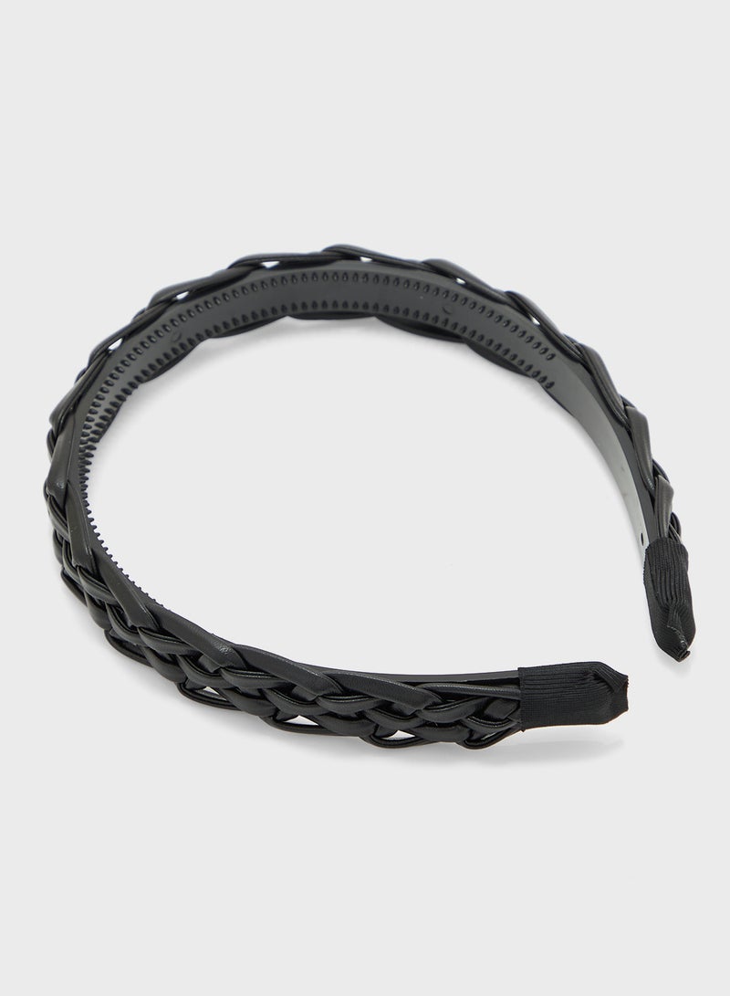 Ginger Weave Detail Headband  - Image 2
