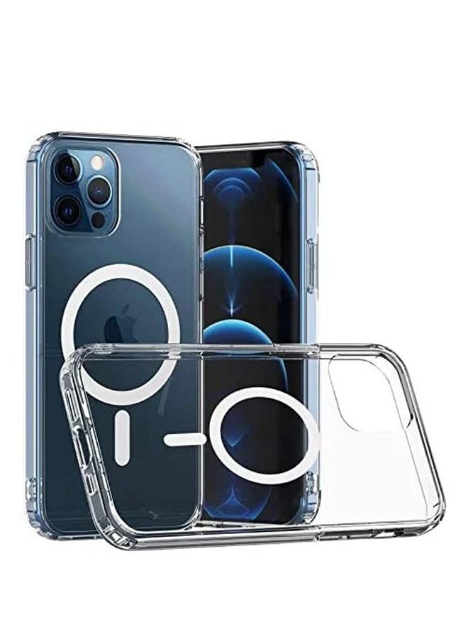Generic - Magsafe Case Designed For iPhone 11 Pro Premium Quality Provides Crystal Clarity Shockproof Supports Wireless Charging Anti Yellowing Case - Image 1