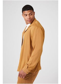 FOREVER 21 Twill Long-Sleeve Shirt  - Image 2