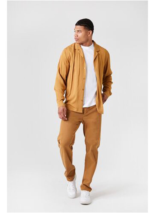 FOREVER 21 - Twill Long-Sleeve Shirt - Image 1