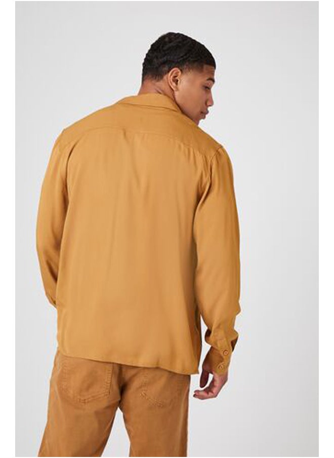 FOREVER 21 - Twill Long-Sleeve Shirt - Image 1