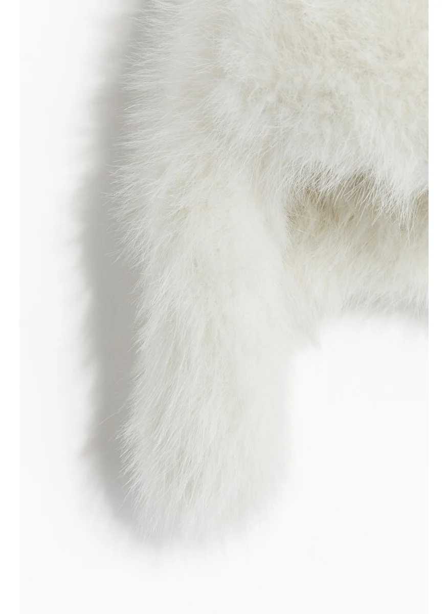 H&M Fluffy Earflap Hat