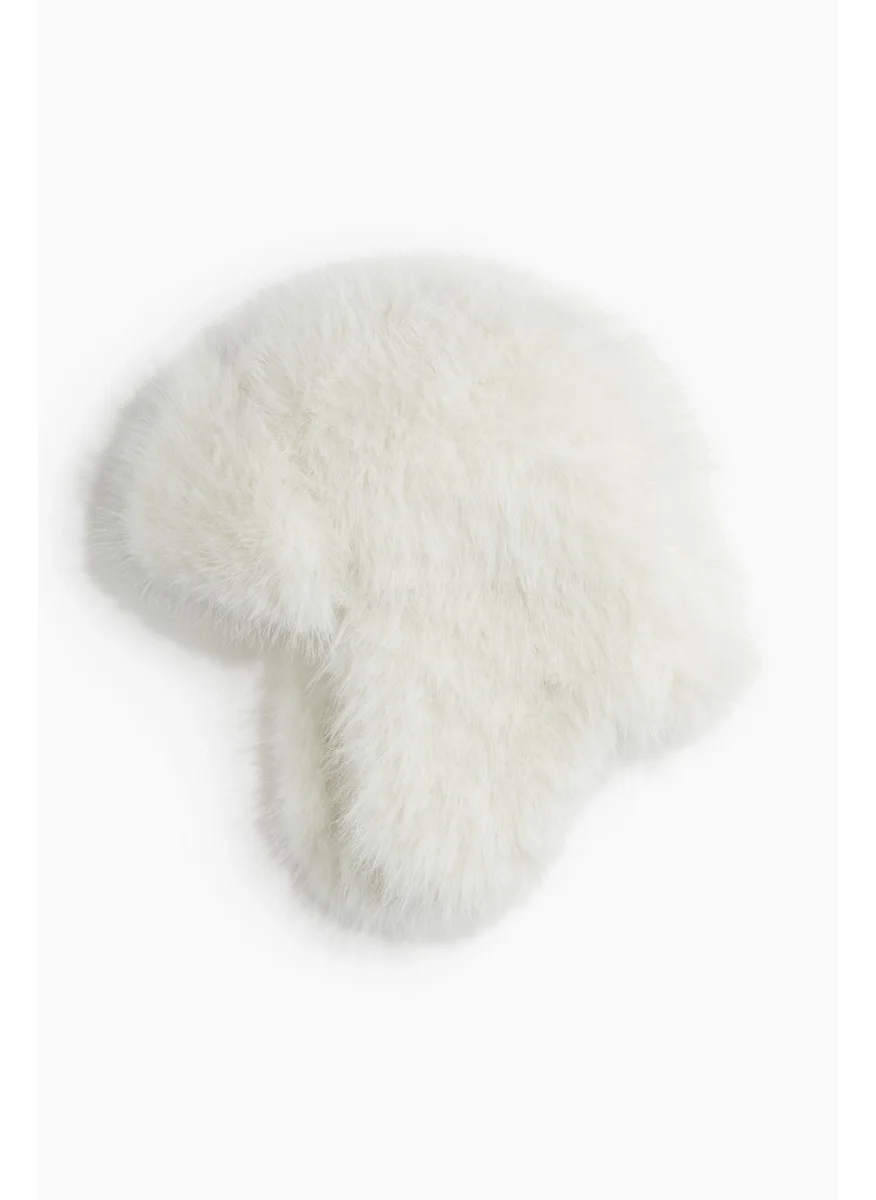 H&M Fluffy Earflap Hat