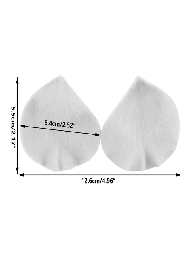 YANQINMS Rose Petals Silicone Fondant Mold Veining Petal Flower Molds For Sugarcraft Cake Decorating Cupcake Topper Candy Chocolate Gum Paste Polymer Clay - Image 2