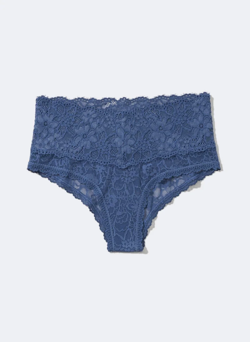 Aerie Show Off Eyelash Lace Cheeky Briefs