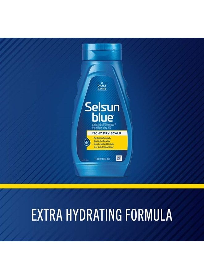 Selsun blue Itchy Dry Scalp Anti-dandruff Shampoo, 11 fl. oz., Extra-Hydrating Formula, Pyrithione Zinc 1%  - Image 3