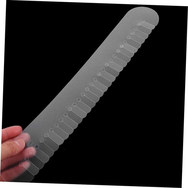 FOMIYES 4pcs Heat Shield Hair Extension Protectors Reliable Bonding Glue Templates Durable Spacers for Salon Use Hair Bonding Glue Protector for - Image 4