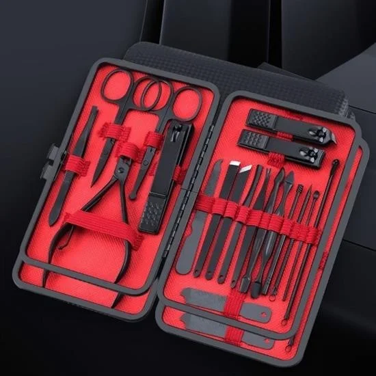 5 دي ام 18 Piece Bag Type Manicure Pedicure Nail Care Set