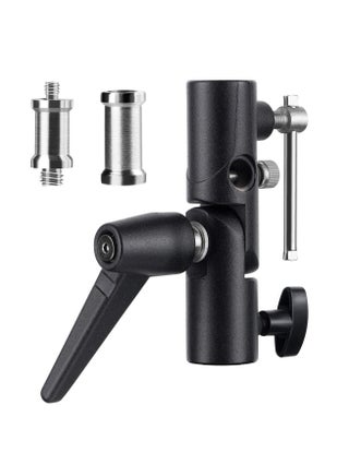 180° Adjustable H-Shape Swivel Tilt Metal Umbrella Softbox Holder Flash Bracket Adapter Mount Tripod for 1/4in 3/8in Lamp Light - pzsku/Z4D2152B7C5CBB8FD2883Z/45/_/1666843307/701f08f4-3d15-47b3-b384-f4c67cc427dd