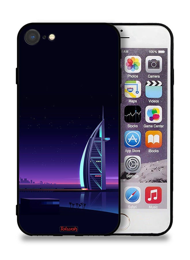 Tolwak - Apple iPhone 8 Protective Case Burj Arab Digital Art - Image 1