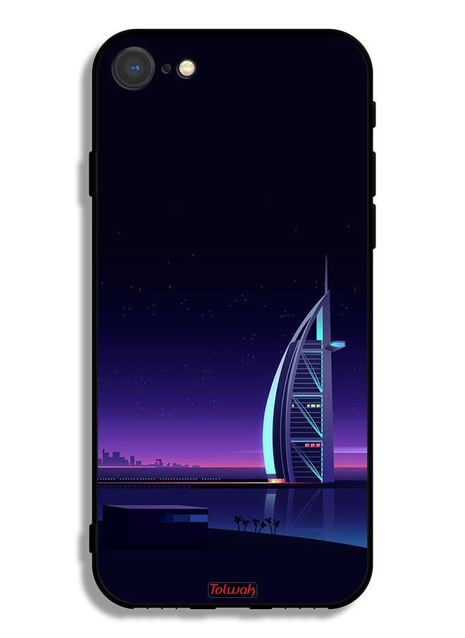 Tolwak - Apple iPhone 8 Protective Case Burj Arab Digital Art - Image 1