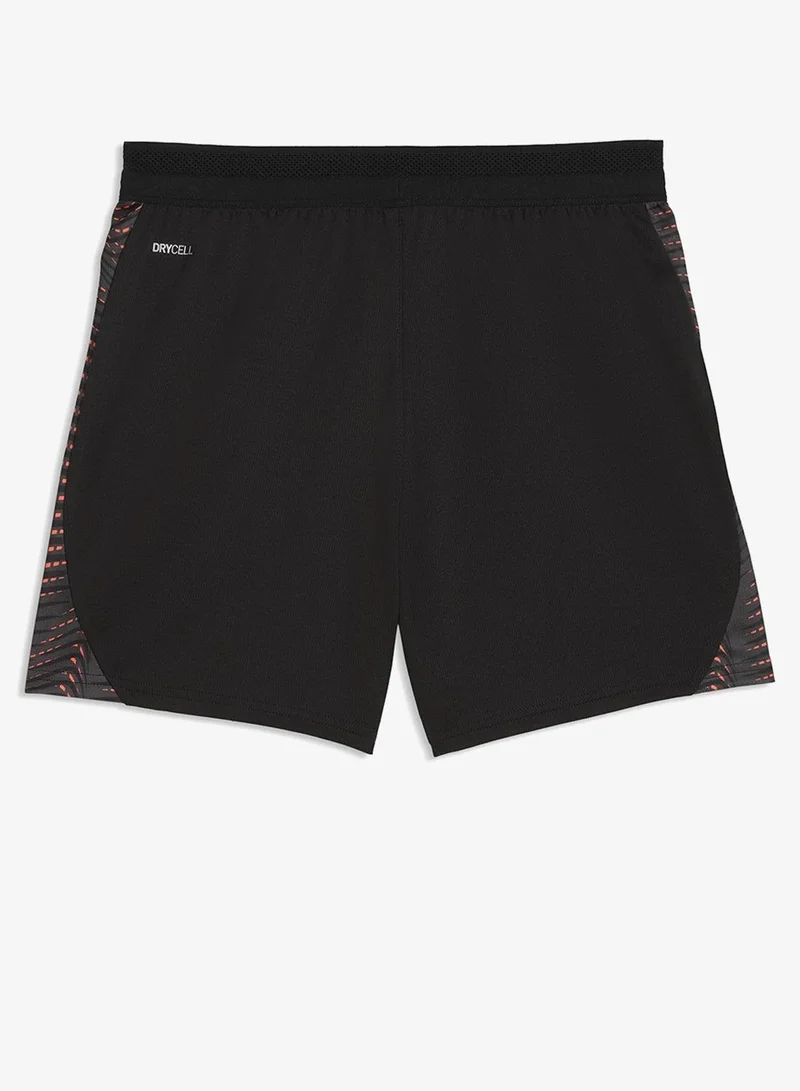 Puma Dusky Gray-Mint Jelly-Glowing Red PUMA individualFINAL Shorts Jr  | Best Price UAE
