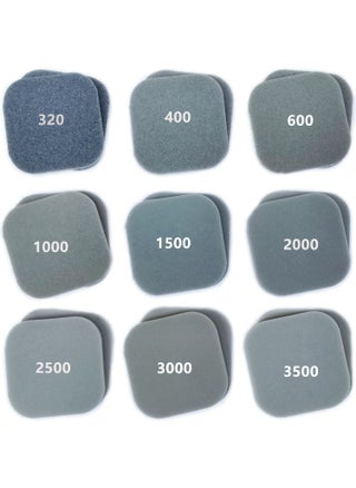 27 Pcs Sanding Sponge Soft Touch Sanding PadsSand Paper Mesh Sanding Polishing Pads for Craft Polishing Repairing 2 x 2 Sanding Blocks 9 Kinds Grit from 320 to 3500 - pzsku/Z4D2175CF61AD35480FA4Z/45/1750417884/a1580a8f-0ca1-477c-9228-0b0e7de881d7