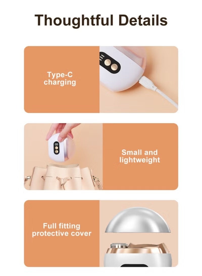 TNGames Ultra-Quiet Electric Nail Trimmer & Polisher (Kids/Adults Universal) -Safe Anti-Pinch Design + Dual-Speed Modes + USB Fast Charging | Portable Nail Care Kit - Image 3