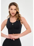 Bona Fide Top Go Zip Black
