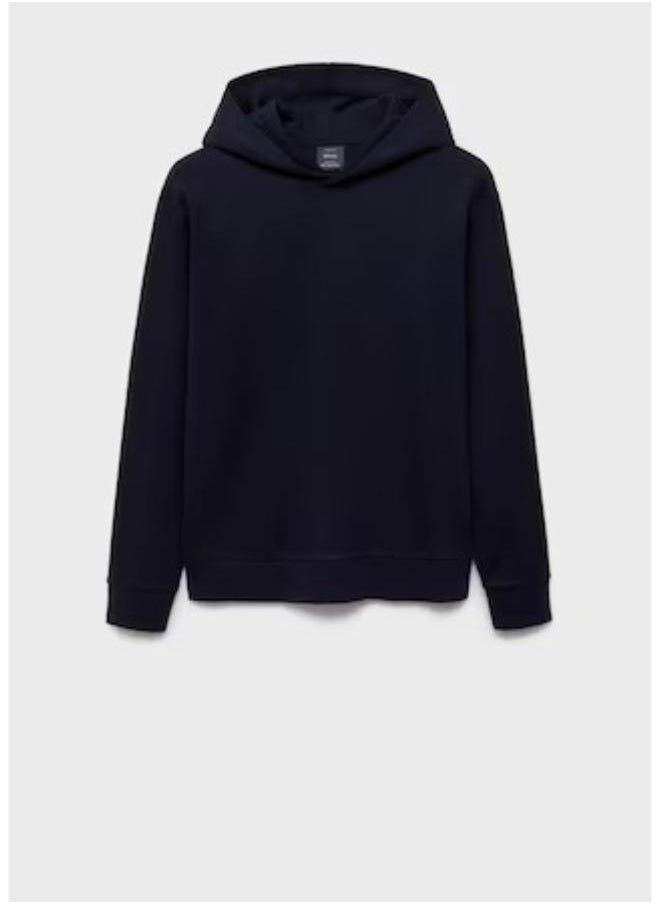 Mango Man Regular-Fit Cotton Hoodie  - Image 5