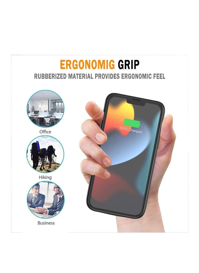 ELTRAZONE ELTERAZONE for iPhone 13 Pro Max/12 Pro Max Battery Case,4800mAh Support SYNC Data Wired Headset External Backup Portable Pack Battery Charger Case for iPhone 13 Pro Max/12 Pro Max-6.7 inch - Image 4
