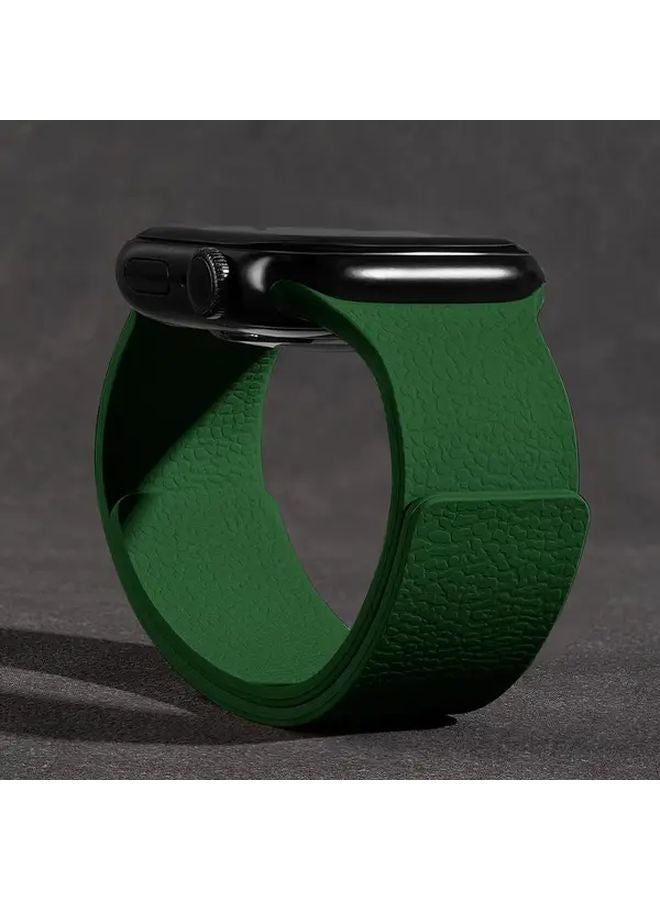 Alfalfa Green Magnetic Strap For Apple Watch Series 10 9 8 7 6 SE 5 4 3 2 1 Ultra 2 - Image 1