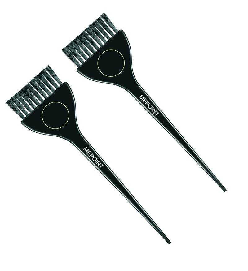MEPOINT Wide Hair Dye Brush, Long Tail Hair Dye Color Brush Applicator Black for Men and Women (Balck-2) - Image 1