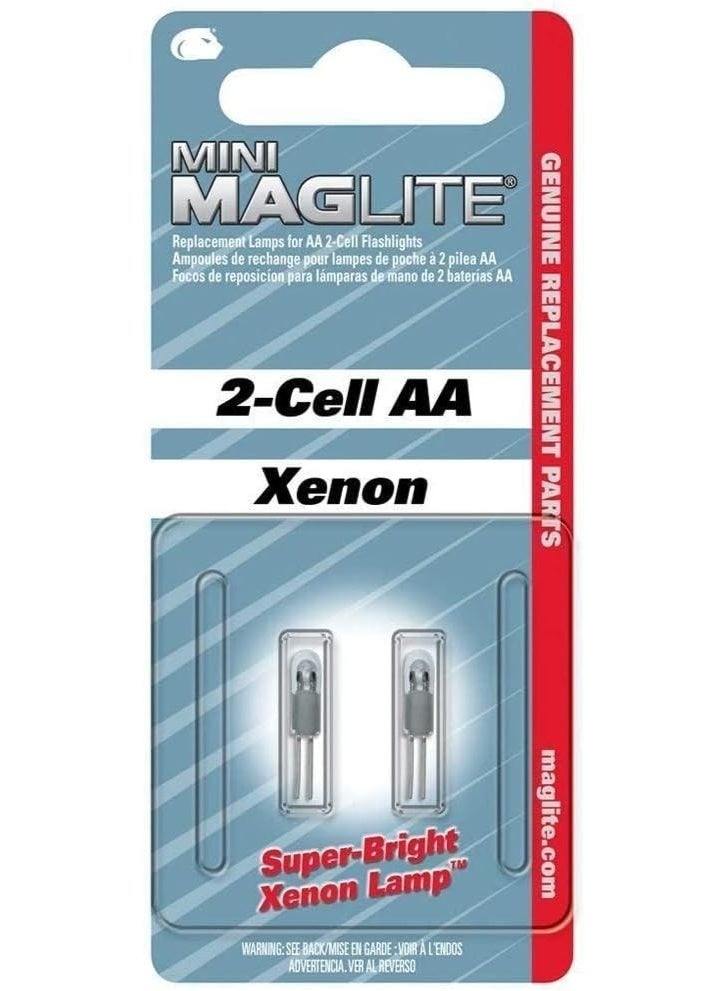 MAGLITE Maglite Replacement Lamps for 2-Cell AA Mini Flashlight, 2-Pack  - Image 3