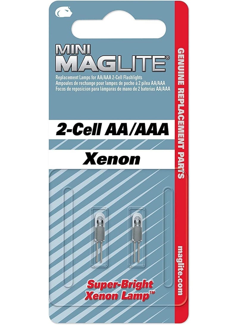 MAGLITE Maglite Replacement Lamps for 2-Cell AA Mini Flashlight, 2-Pack  - Image 5