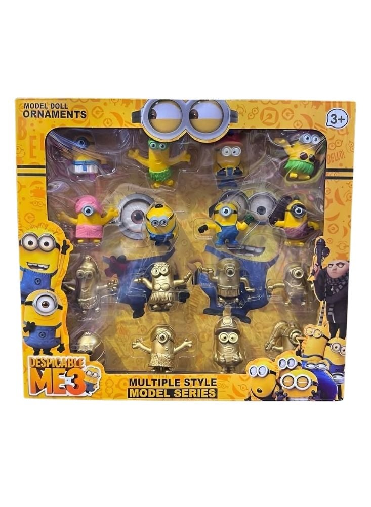 بريميم مجموعة ألعاب مينيونز بوب هيد – مجموعة مجسمات شخصيات فيلم أنا الحقير للأطفال - Image 2