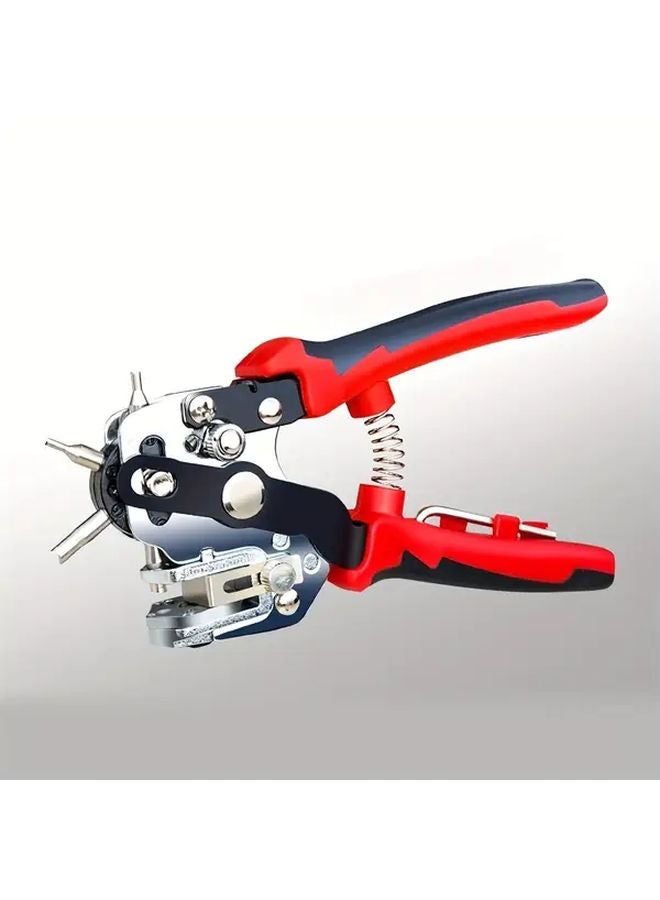 Multifunctional Punching Pliers Labor Saving Hole Punch For Leather Belts Straps Quantity 1 - Image 1