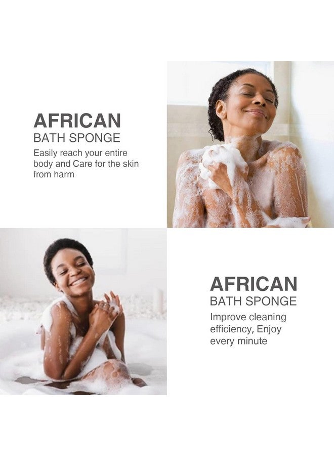 ZTOCOZ Exfoliating Washcloth Body Scrubber Back Scrubber for Shower Japanese Beauty Washcloth Bath Wash Cloth African Net Exfoliation Luffah Towel Net Sponge Loofah Body Scrub 1 Pack - Image 4