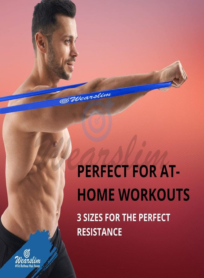 Wearslim® Professional Pull Up Assist Band, Exercise Resistance Bands for Strength Training, Home Fitness, Crossfit, Stretch Exercises, Powerlifting, & Stretch Band (Heavy: 25-50lbs) - Image 3