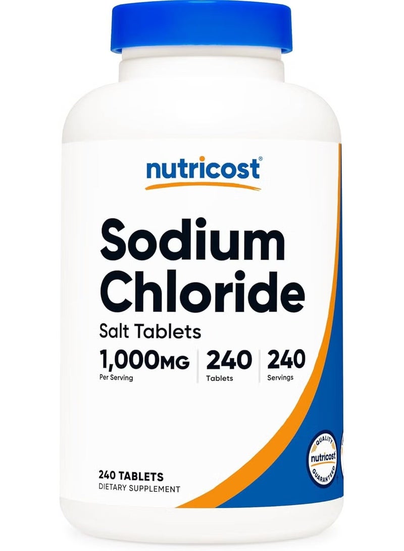 نوتريكوست، كلوريد الصوديوم، 1000 ملغ، 240 قرصًا - Image 1