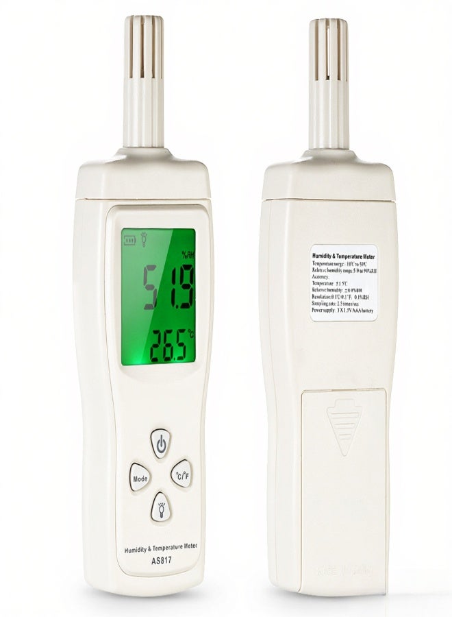 SMART SENSOR Mini Humidity & Temperature Meter Portable Temperature Humidity Meter Thermometer Hygrometer Max Min Value LCD Display - Image 5