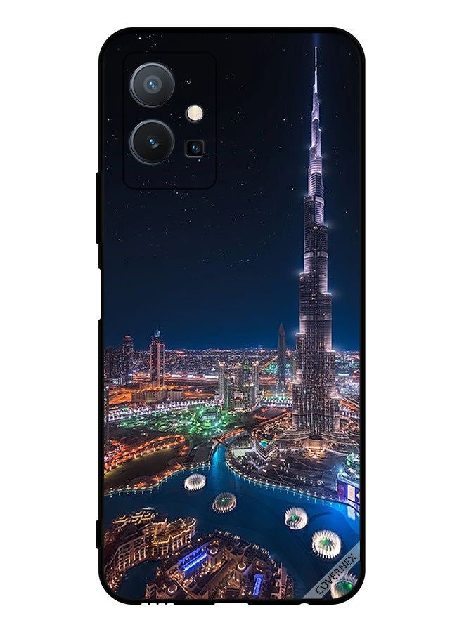 Covernex Protective Case Cover For vivo T1 5G Night View Of Downtown - Image 1