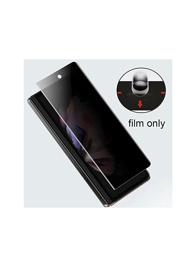 erorex Lukione Z Fold 4 Screen Protector Compatible With Samsung Galaxy Z Fold 4 Privacy Screen Protector (Internal Screen+Front Screen) Hydrogel Film Soft Bubble Free (Z Fold 4) - Image 4