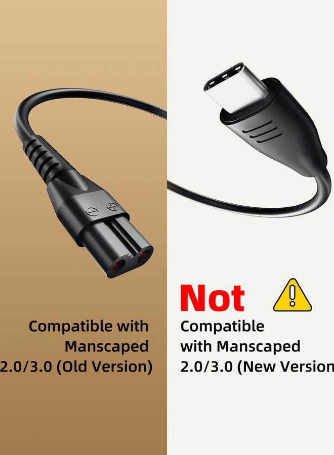 Superer Charger Replacement Fit for Manscaped - (Compatible with 3.0/2.0 Electric Groin Hair Trimmer Manscape) - Image 4