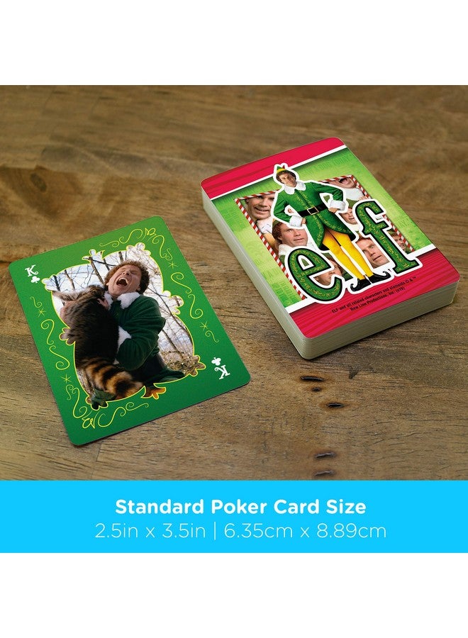 Aquarius Elf Playing Cards - Elf The Movie Themed Deck Of Cards For Your Favorite Card Games - Officially Licensed Elf Movie Merchandise & Collectibles - Image 5