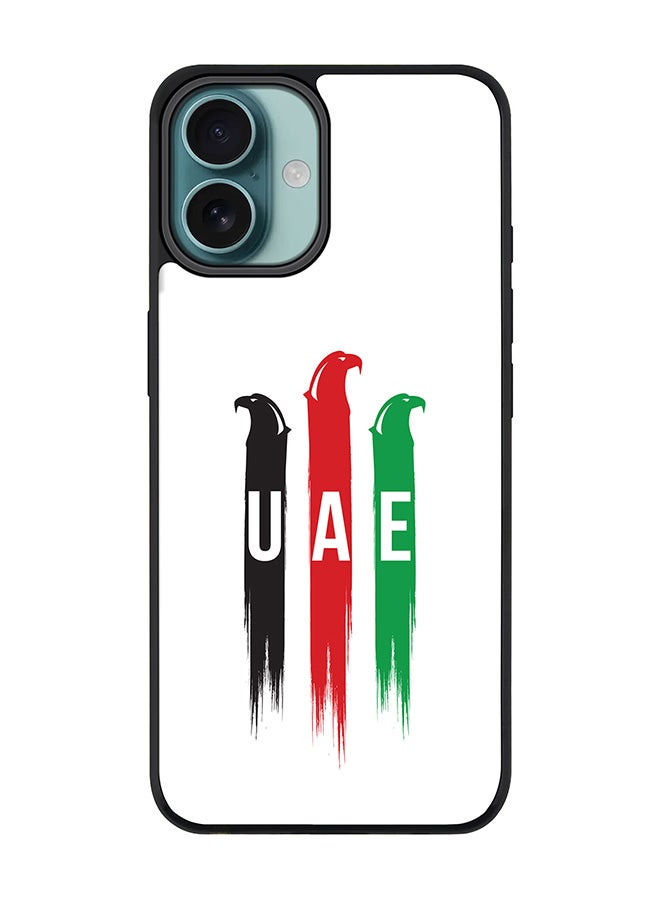 Stylizedd For iPhone 16 Plus Case [Compatible with MagSafe] Slim Magnetic cover Phone Case iPhone 16 Plus -UAE Falcons - Image 1