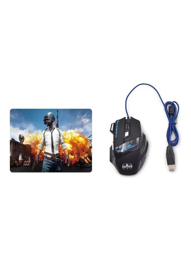 NIBEMINENT Gaming Mouse With Pub-G Pad - Image 1