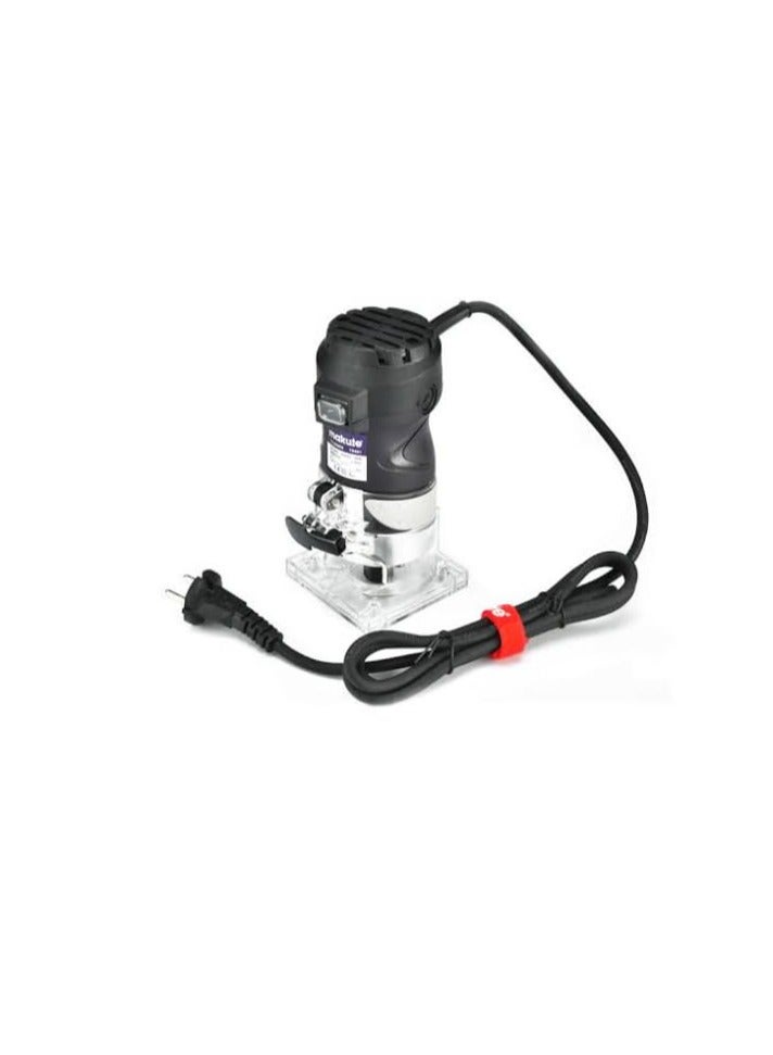 makute Laminate Trimmer Router 580W Motor, 30,000 RPM, Precision Depth Adjustment Ideal for Laminate, Wood, and more cutting and trimming- TR001 - Image 2