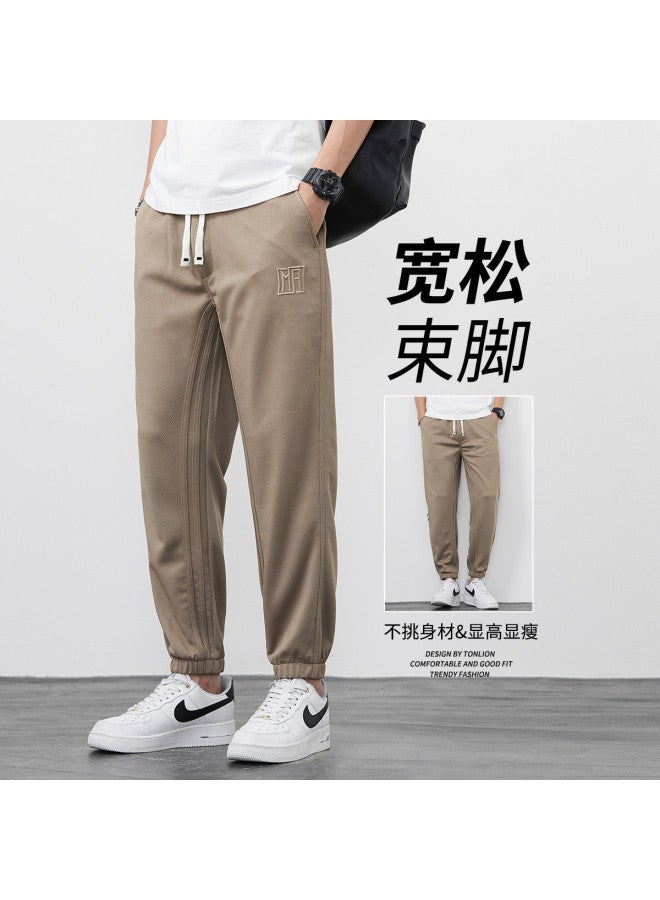 TonLion spring Youth Sports Joggers - Loose, Versatile Korean Style Casual Pants, Harlem Pants - Image 4