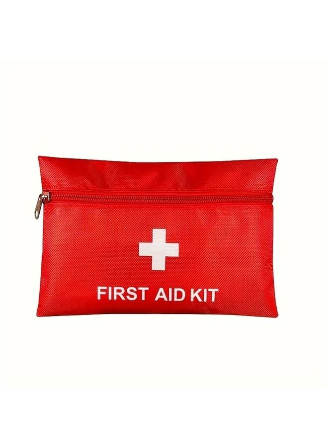 Portable First Aid Kit Emergency Supplies For Home Car Camping Includes Small Accessories - Image 1