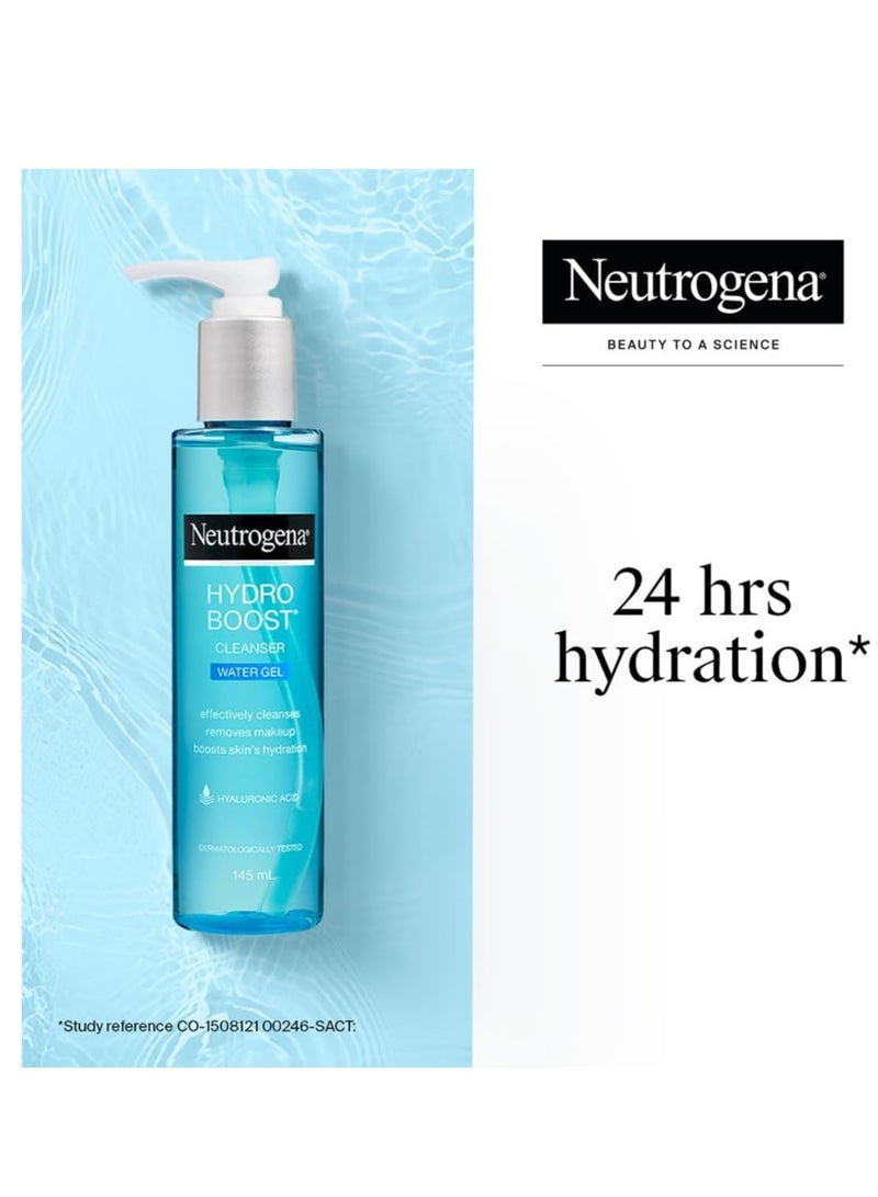 Neutrogena Hydro boost water gel cleanser 200ml - Image 4