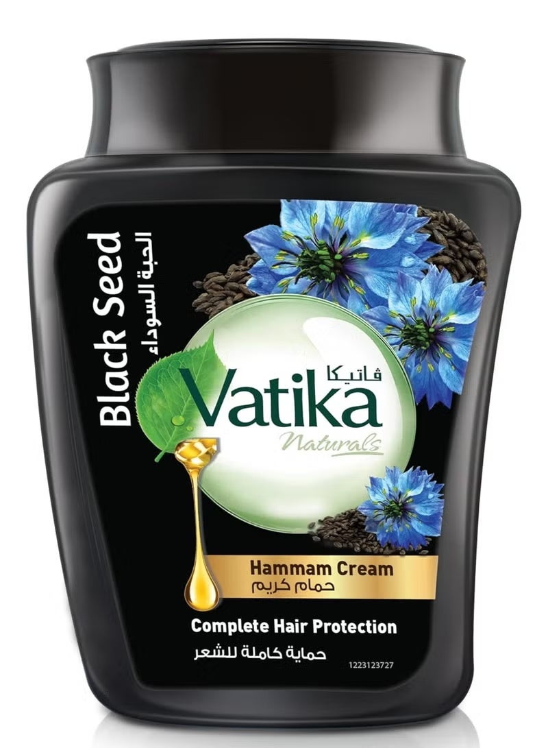 Vatika Naturals Hammam Cream  With Black Seed - 225 Gm - Image 3