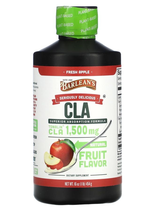 BARLEAN'S Tonalin CLA  Fresh Apple 16 oz (454 g) 
