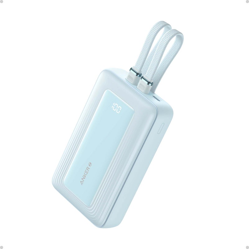 أنكر بنك طاقة زولو مع كابلات USB-C لايتنينغ مدمجة - Image 1