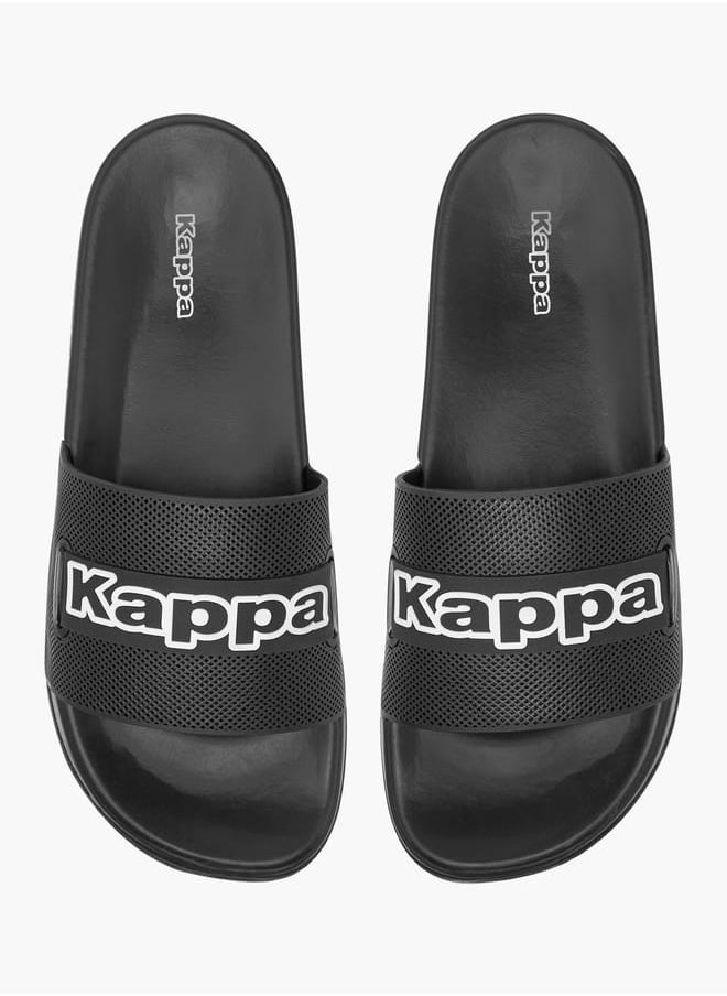 Kappa Men's Logo Detail Slides  - Image 1