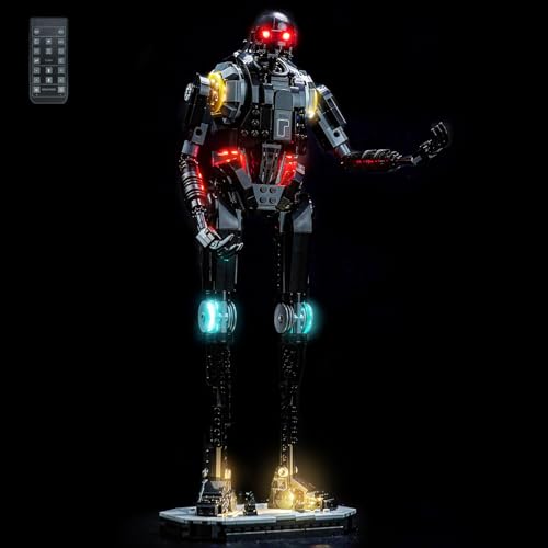 LocoLee Light kit Compatible with Lego 75434 K2SO Security Droid No Model Only Light LED Lighting Accessories Compatible with Lego 75434 RC Version - Image 1
