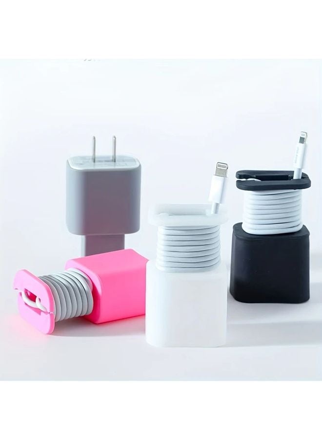 شاحن سناپباك أبيض 2 في 1 - منظف وملف شاحن لمحولات الطاقة 18 واط و20 واط - Image 2